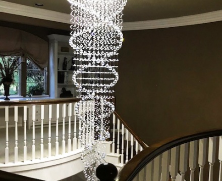 Chandelier-light-install-katy-cypress-sugarland-cinco-ranch2